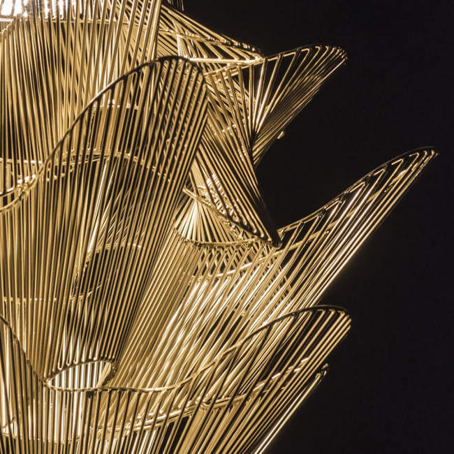 Подвесной светильник Terzani Moire M10S L6 C8 Подвесной светильник Terzani Moire M10S L6 C8