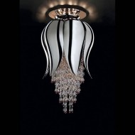 Потолочный светильник Beby Group Bouquet 5200B11 Chrome Chrome Red Потолочный светильник Beby Group Bouquet 5200B11 Chrome Chrome Red