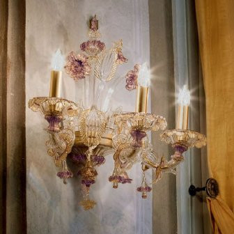 Бра Sylcom Rezzonico 1474/A3 PO AMT.ORO