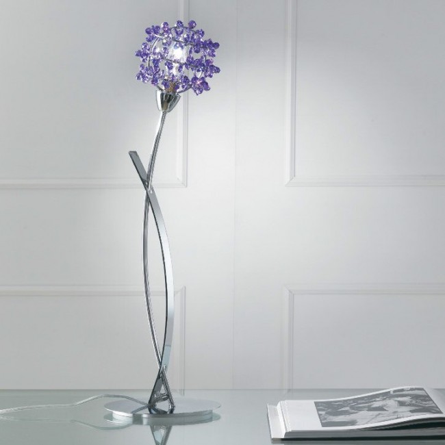 Настольный светильник Renzo Del Ventisette LG 14287/1 SW COL DEC. CROMO Настольный светильник Renzo Del Ventisette LG 14287/1 SW COL DEC. CROMO