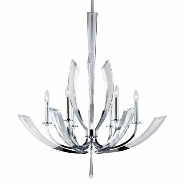 Люстра DeLight Collection Ice Kingdom P68028L-6 chrome Люстра DeLight Collection Ice Kingdom P68028L-6 chrome