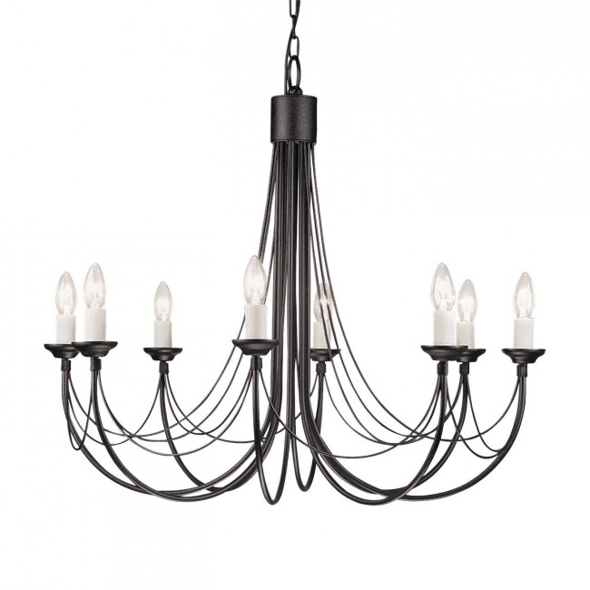 Люстра Elstead Lighting Carisbrooke CB8 BLACK Люстра Elstead Lighting Carisbrooke CB8 BLACK