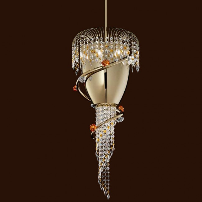 Подвесной светильник IDL Divina 439/9 light gold Подвесной светильник IDL Divina 439/9 light gold