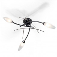 Потолочная люстра Masca Shanghai 1870/3PL Antracite nichel / Glass 591 Потолочная люстра Masca Shanghai 1870/3PL Antracite nichel / Glass 591