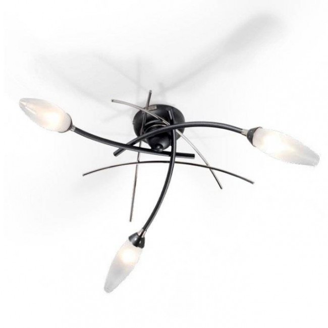 Потолочная люстра Masca Shanghai 1870/3PL Antracite nichel / Glass 591 Потолочная люстра Masca Shanghai 1870/3PL Antracite nichel / Glass 591