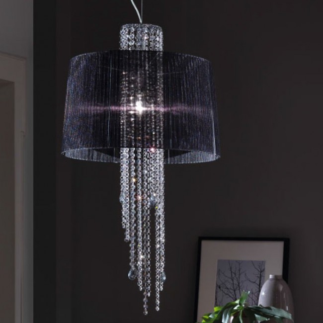 Подвесной светильник Renzo Del Ventisette S 14319/1 N DEC. CROMO Подвесной светильник Renzo Del Ventisette S 14319/1 N DEC. CROMO