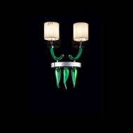 Бра Beby Group Prive 0220A02 Chrome Emerald White Бра Beby Group Prive 0220A02 Chrome Emerald White