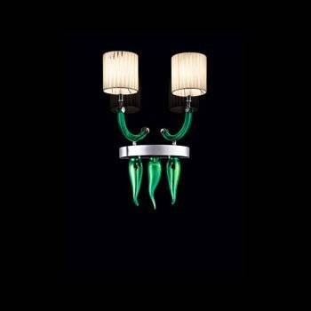 Бра Beby Group Prive 0220A02 Chrome Emerald White Бра Beby Group Prive 0220A02 Chrome Emerald White