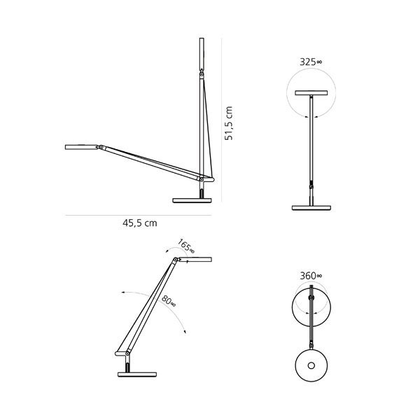 Настольная лампа Artemide Demetra 1747050A