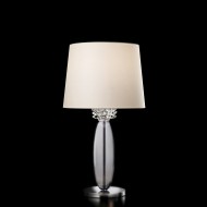 Настольная лампа Barovier&Toso Rotterdam 5565/IC/BB Настольная лампа Barovier&Toso Rotterdam 5565/IC/BB