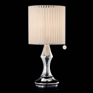 Настольная лампа Beby Group Silver night 0200L02 Chrome Silver Cortina White Настольная лампа Beby Group Silver night 0200L02 Chrome Silver Cortina White