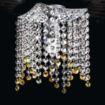 Потолочный светильник Renzo Del Ventisette PL 14412/1 CR SW DEC. CROMO Потолочный светильник Renzo Del Ventisette PL 14412/1 CR SW DEC. CROMO
