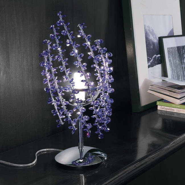 Настольный светильник Renzo Del Ventisette LP 14218/1 SW COL DEC. CROMO Настольный светильник Renzo Del Ventisette LP 14218/1 SW COL DEC. CROMO