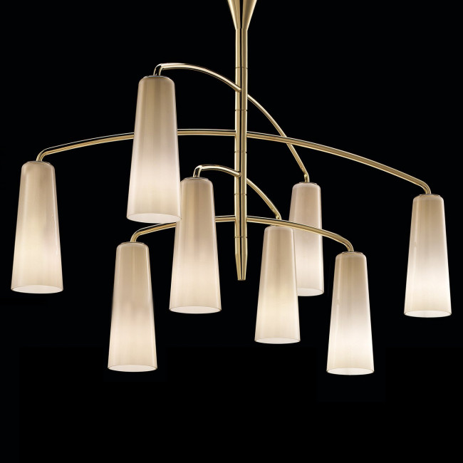 Люстра Barovier&Toso Colimacon 7206/OB/OG Люстра Barovier&Toso Colimacon 7206/OB/OG