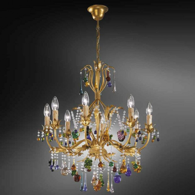 Люстра Beby Group Fruit 101/8 Gold Paint multi murano