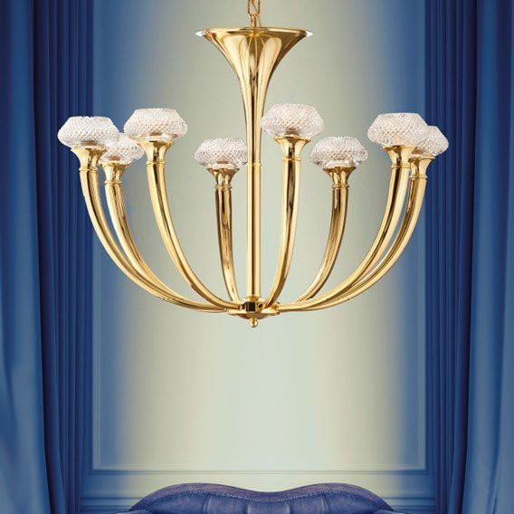 Люстра IlParalume MARINA 7715 1946/CH8/LU