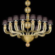Люстра La Murrina Reve S/12 gold black Люстра La Murrina Reve S/12 gold black