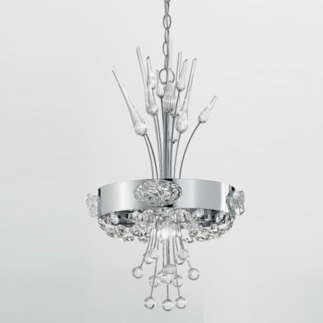 Подвесной светильник IDL Elegance 431/1SL Chrome Подвесной светильник IDL Elegance 431/1SL Chrome