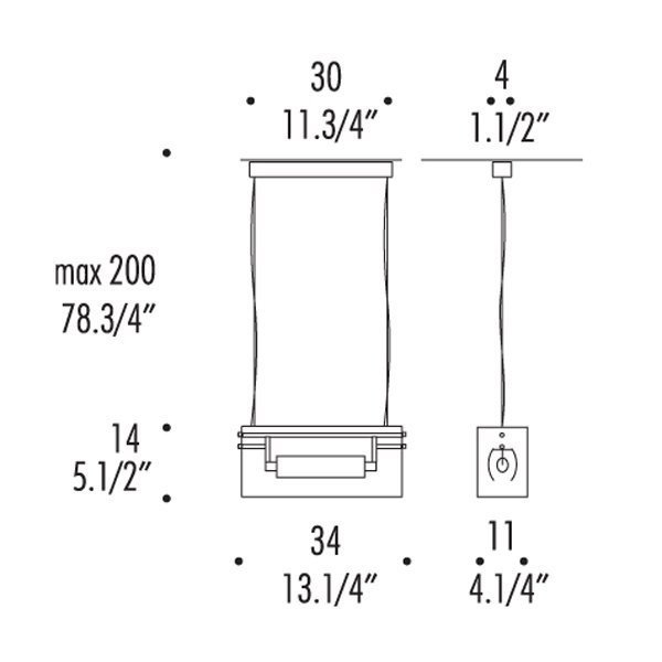 Подвесной светильник Leucos VITTORIA S2/C 0003248 Подвесной светильник Leucos VITTORIA S2/C 0003248