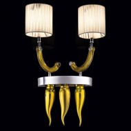 Бра Beby Group Prive 0220A02 Chrome Lemon Ice White Бра Beby Group Prive 0220A02 Chrome Lemon Ice White