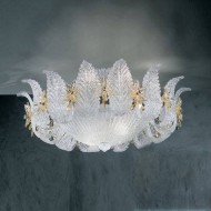 Потолочный светильник Vetri Lamp 142/PL70 Cristallo/Ambra Потолочный светильник Vetri Lamp 142/PL70 Cristallo/Ambra