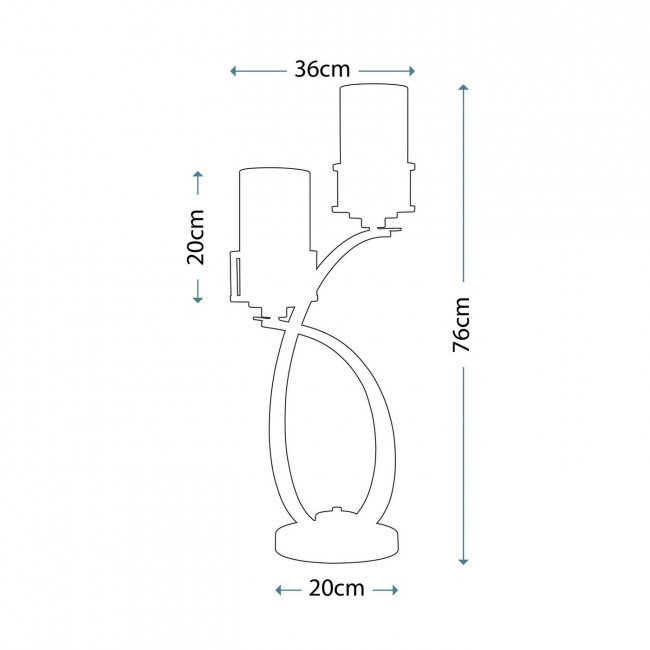 Настольная лампа Quoizel Kyle QZ/KYLE/TL