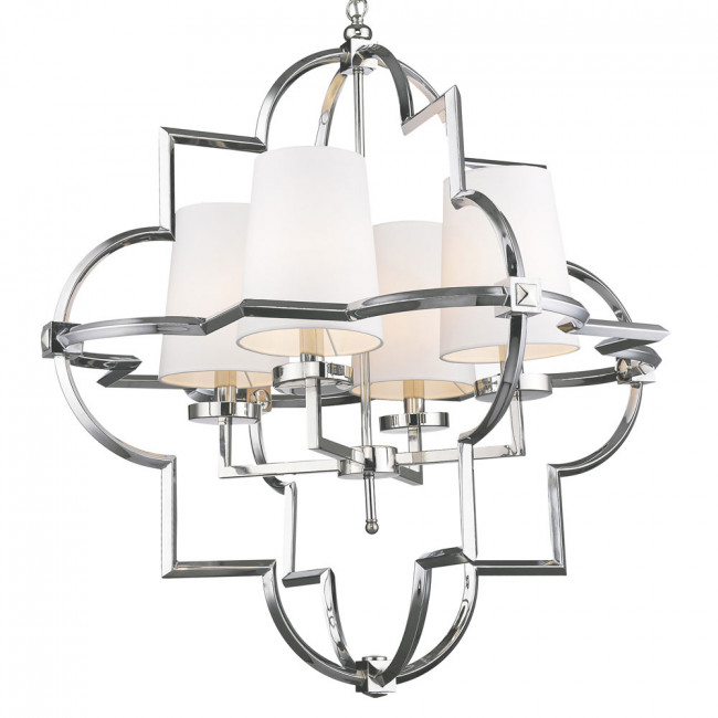 Люстра DeLight Collection Mandeville KM0728P-4L nickel