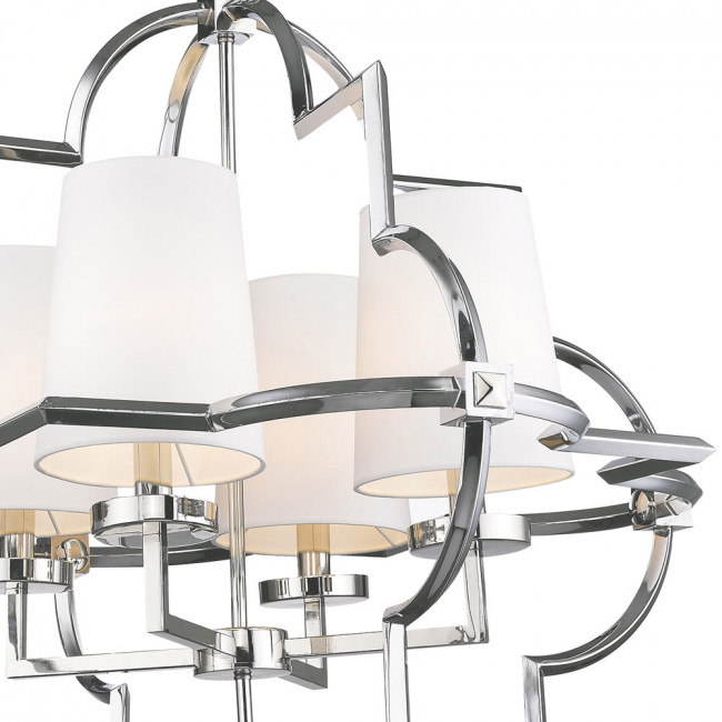 Люстра DeLight Collection Mandeville KM0728P-4L nickel