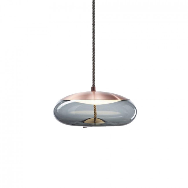 Подвесной светильник DeLight Collection Knot 9966P/D copper/blue Подвесной светильник DeLight Collection Knot 9966P/D copper/blue