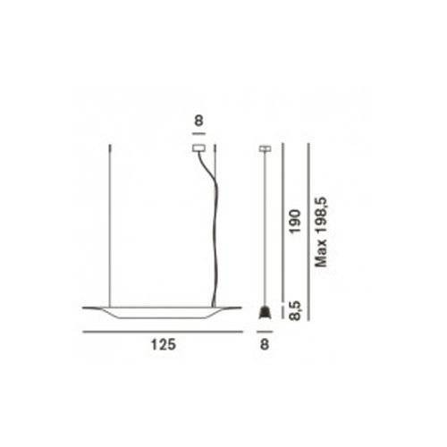 Подвесной светильник Foscarini Troag 2050072/3-50