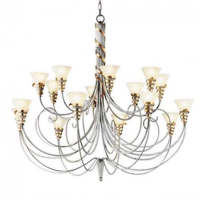 Люстра Masca Futura 1565/24 Terra oro / Glass 165 Люстра Masca Futura 1565/24 Terra oro / Glass 165