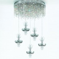 Подвесной светильник IDL Elegance 431/5SL Chrome Подвесной светильник IDL Elegance 431/5SL Chrome