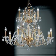 Люстра Prearo Diva DIVA/8+4/B/24K