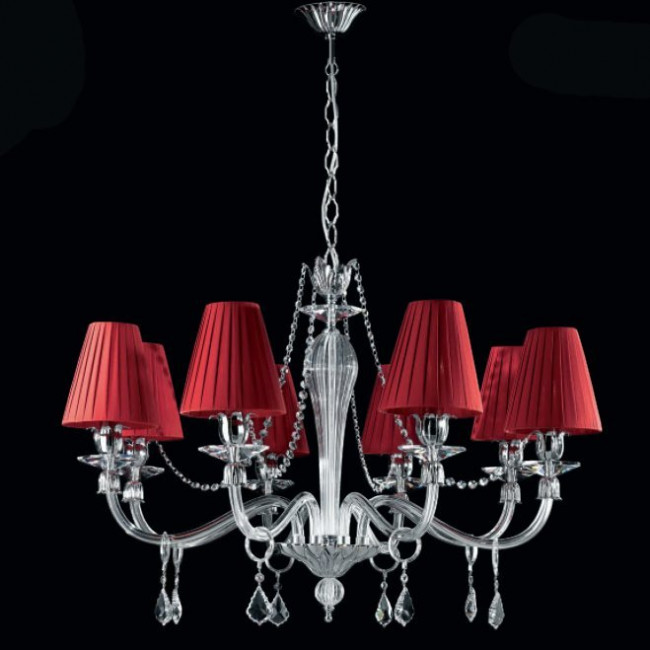 Люстра Renzo Del Ventisette L 14110/6 CP DEC. CROMO Люстра Renzo Del Ventisette L 14110/6 CP DEC. CROMO