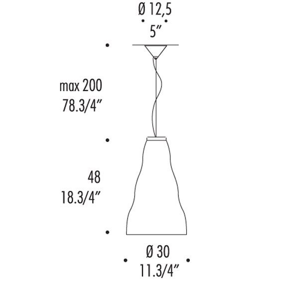 Подвесной светильник Leucos VIVIA S 0003258 Подвесной светильник Leucos VIVIA S 0003258