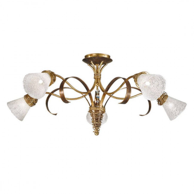 Потолочная люстра Masca Siberia 1818/5PL Oro acido / Glass 414 Потолочная люстра Masca Siberia 1818/5PL Oro acido / Glass 414
