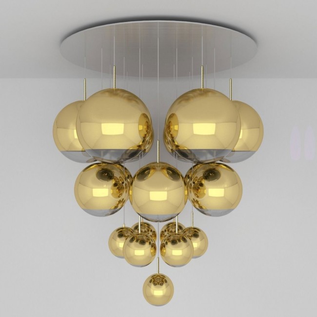 Подвесной светильник Tom Dixon Mirror ball MBMS01G-PEUM1 Подвесной светильник Tom Dixon Mirror ball MBMS01G-PEUM1