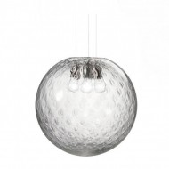 Подвесной светильник Vistosi Bolle SP 45 E27 CR/TR NI Подвесной светильник Vistosi Bolle SP 45 E27 CR/TR NI