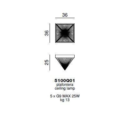 Потолочный светильник Beby Group Crystal sand 5100Q01 Chrome Потолочный светильник Beby Group Crystal sand 5100Q01 Chrome