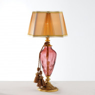 Настольная лампа Euroluce Adone LP1 gold Antique rose Настольная лампа Euroluce Adone LP1 gold Antique rose