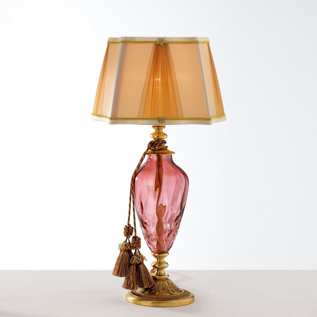 Настольная лампа Euroluce Adone LP1 gold Antique rose Настольная лампа Euroluce Adone LP1 gold Antique rose