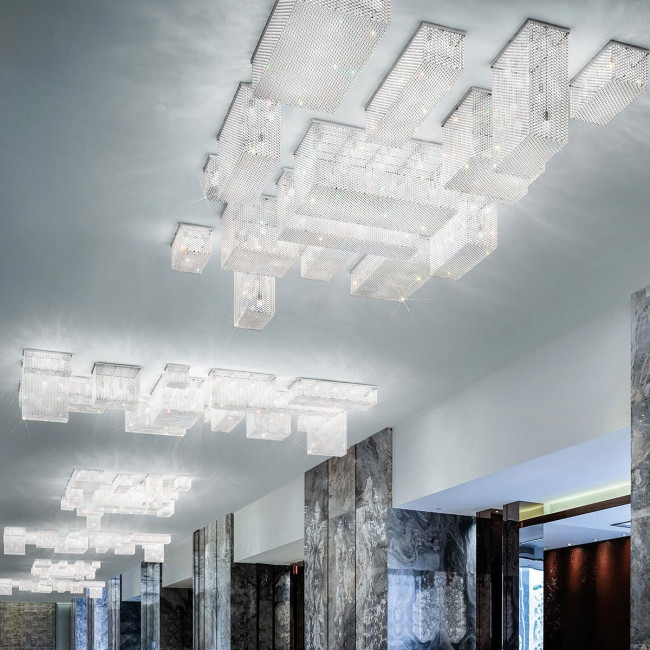 Потолочный светильник Masiero Cubo COMBO PL 16 200 RC TR Cut Потолочный светильник Masiero Cubo COMBO PL 16 200 RC TR Cut