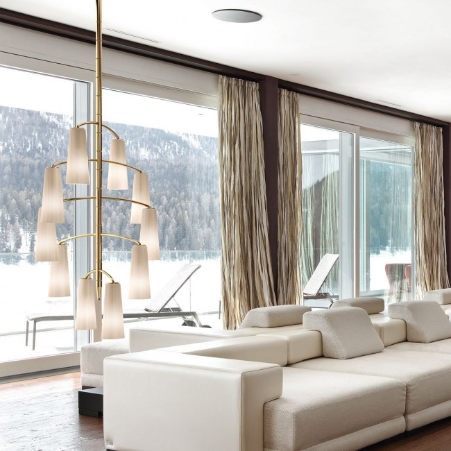 Люстра Barovier&Toso Colimacon 7213/OB/OG Люстра Barovier&Toso Colimacon 7213/OB/OG