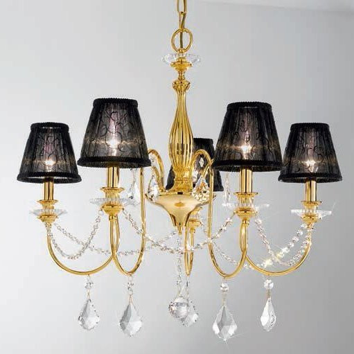 Люстра Kolarz Constanze 0380.85.3.SpT + 0112.S01.Bk