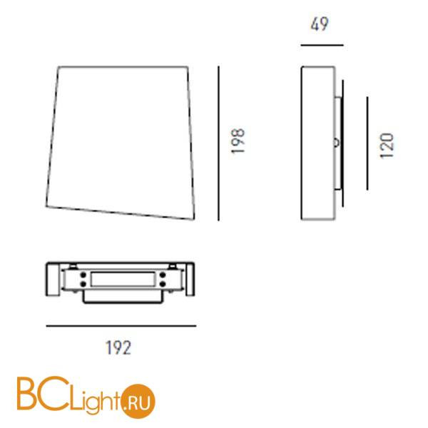 Настенный светильник Axo light Rythmos WALL LAMP 111 07