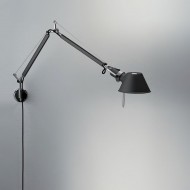 Бра Artemide Tolomeo micro parete halo black A025150 + A010930 Бра Artemide Tolomeo micro parete halo black A025150 + A010930