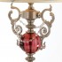 Настольная лампа Euroluce Lyra LP1 Silver Antique rose Настольная лампа Euroluce Lyra LP1 Silver Antique rose