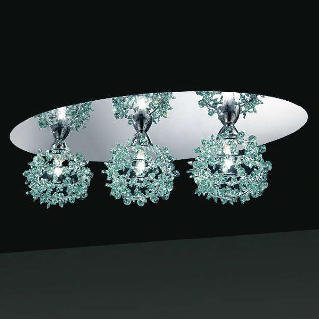 Потолочный светильник Renzo Del Ventisette Shine PL 14287/3 SW COL DEC. CROMO Потолочный светильник Renzo Del Ventisette Shine PL 14287/3 SW COL DEC. CROMO