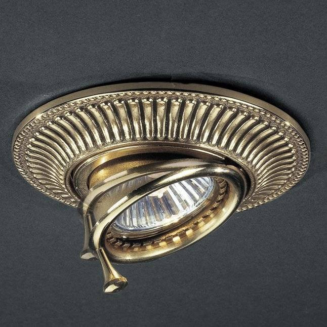 Спот (точечный светильник) Reccagni Angelo SPOT 1082 ORO Спот (точечный светильник) Reccagni Angelo SPOT 1082 ORO