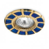 Встраиваемый спот (точечный светильник) Renzo Del Ventisette FA 14395/1 DEC. OL BLUE Встраиваемый спот (точечный светильник) Renzo Del Ventisette FA 14395/1 DEC. OL BLUE